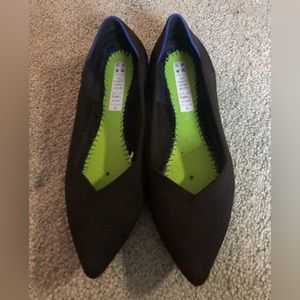 Rothy’s Black Points, size 9.5